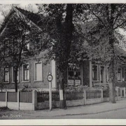 AK Gruß aus Borstel bei Winsen, Bäckerei und Kolonialwarenhandel, Hermann Putensen, gelaufen 1947