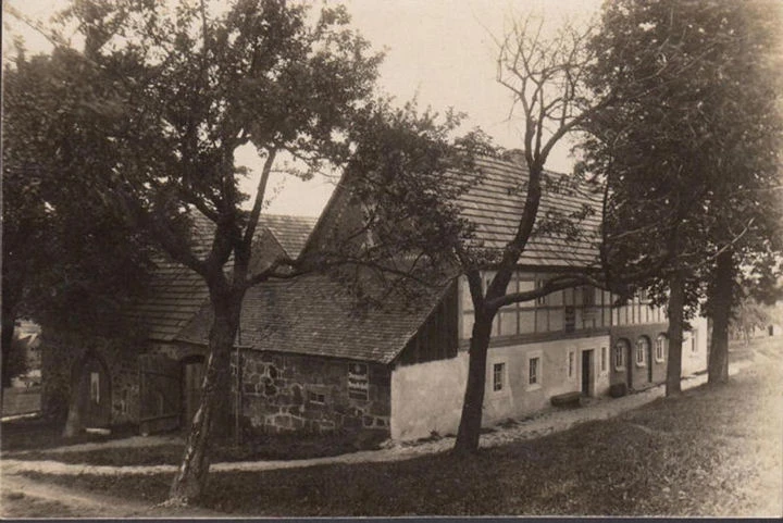 AK Kötzschau, Schankwirtschaft Hermann Schniebs, gelaufen 1932