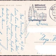 AK Braunlage, Kurhaus, gelaufen 1962