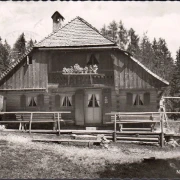 AK Kiefersfelden, Nusselberg Alm, gelaufen 1959