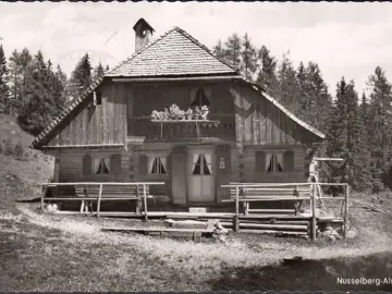 AK Kiefersfelden, Nusselberg Alm, gelaufen 1959