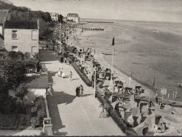 AK Wyk auf Föhr, Strand und Promenade, ungelaufen