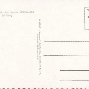 AK Lofer mit den Lofer Steinbergen, ungelaufen