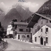 AK Lofer, Cafe und Konditorei, Lebensmittel, Straßenpartie, ungelaufen