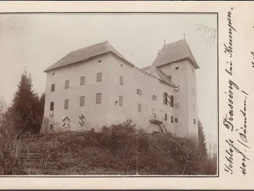 AK Krumpendorf, Schloss Drasing, ungelaufen- datiert 1909