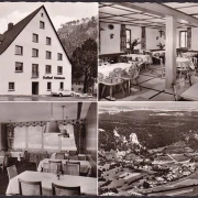 AK Hausen im Tal, Gasthof Steinhaus, Speisesäle, Fliegeraufnahme, ungelaufen