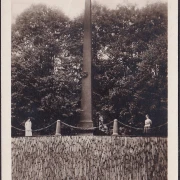 AK Mägdesprung, Eisener Obelisk, gelaufen 1939