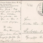 AK Mägdesprung, Kurhaus Meves, gelaufen 1939