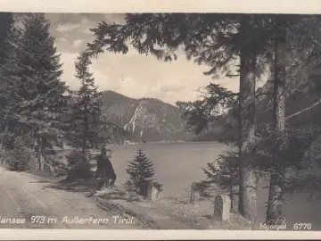 AK Reutte, Plansee, Ausserfern Tirol, Stempel, gelaufen 1938