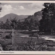 AK Ballenstedt, Selkemühle, Gartenanlagen, gelaufen 1941