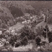 AK Blick vom Taubentalsweg auf Zorge, gelaufen 1961