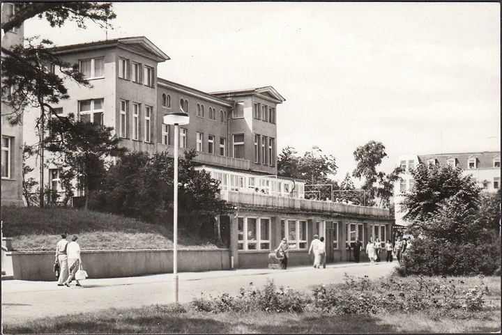 AK Zinnowitz, Hotel Otto Schmirgal, ungelaufen