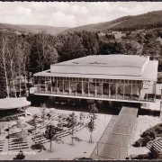 AK Bad Orb, Blick auf die Konzerthalle, gelaufen 1962