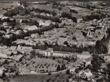 AK Pfarrkirchen, Fliegeraufnahme, Stadtansicht, ungelaufen