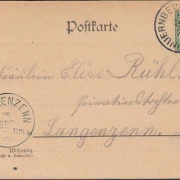 AK Gruss aus Nürnberg, Frauentor, gelaufen 1900