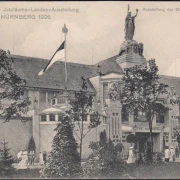 AK Nürnberg, Jubiläums Landes Ausstellung, Ausstellung Stadt Nürnberg, ungelaufen