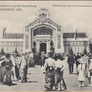 AK Nürnberg, Jubiläums Landes Ausstellung, Forstausstellung, ungelaufen