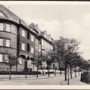 AK Itzehoe, Liliencronstraße, gelaufen 1956