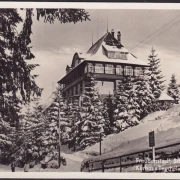 AK Freudenstadt, Kurhaus Teuchelwald im Winter, ungelaufen