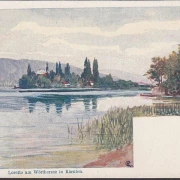 AK Loretto am Wörthersee, Künstler AK, ungelaufen