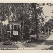 AK Pörtschach, Etablissement Werzer, Koschatdenkmal, ungelaufen- datiert 1929