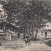 AK Pörtschach, Cafe Werzer, Promenade, ungelaufen