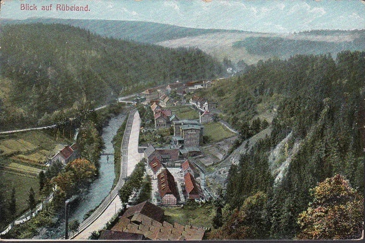 AK Rübeland, Stadtansicht, Panorama, ungelaufen- datiert 1911