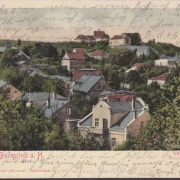 AK Ballenstedt, Stadtansicht, gelaufen 1902