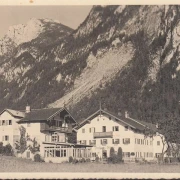 AK Kufstein, Gasthaus Schanz, gelaufen 1942