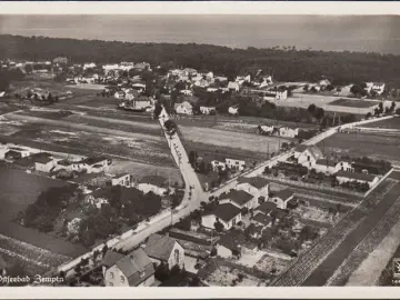 AK Zempin, Fliegeraufnahme, Stadtansicht, ungelaufen