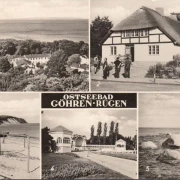 AK Göhren, Heimatstube, Südstrand, Konzertplatz, gelaufen 1974