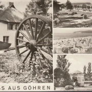 AK Göhren, Bauernhaus, Promenade, Strand, gelaufen 1976