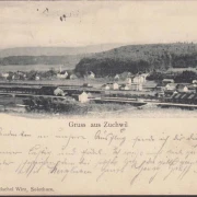 AK Gruss aus Zuchwil, Stadtansicht, gelaufen 1907