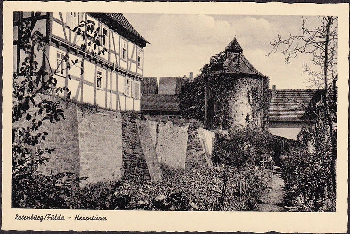 AK Rotenburg, Hexenturm, ungelaufen