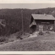 AK Braunau, Lenzer Haus, gelaufen