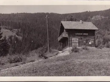 AK Braunau, Lenzer Haus, gelaufen