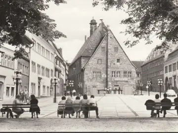 AK Sangerhausen, Marktplatz, ungelaufen