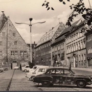 AK Sangerhausen, Rathaus, Autos, ungelaufen