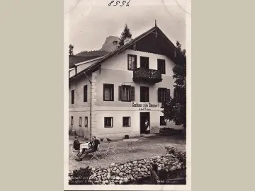 AK Fuschl am See, Gasthaus zum Sandwirt, Adolf Franz, ungelaufen