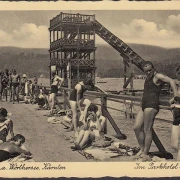 AK Pörtschach, Im Parhotel Strandbad, ungelaufen