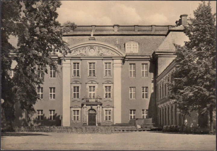 AK Berlin, Im Schlosshof, gelaufen 1965