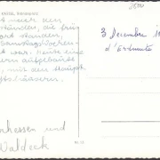 AK Kassel, Ständeplatz, VW Käfer, ungelaufen-datiert 1958