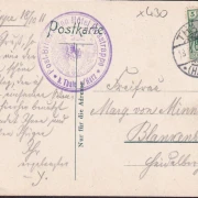 AK Thale, Pfeils Denkmal, Gedicht am Denkmal, gelaufen 1911