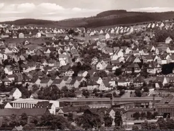 AK Weidenau, Dautenbach Siedlung, Vogelgesanggebiet, Stadtansicht, gelaufen 196?