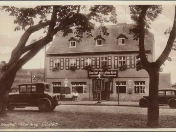 AK Eichstädt, Gasthaus zum Alter Krug, ungelaufen-datiert 1939