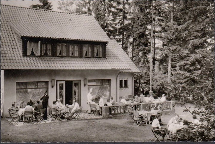 AK Jesteburg, Gaststätte Zum Fuchsbau, ungelaufen