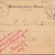 AK Gruss aus St. Martin am Techelsberg, Stadtansicht, Kirche, gelaufen 1899