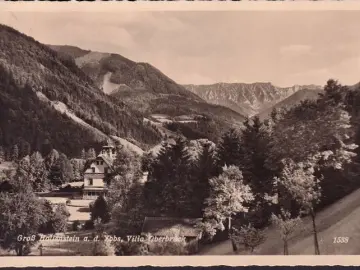 AK Hollenstein an der Ybbs, Villa Oberbruck, gelaufen 193?