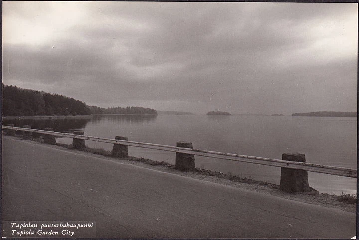 AK Tapiolan, Straße von Helsinki nach Tapiolan, Golf  von Finnland, ungelaufen