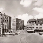 AK Düren, Marktplatz, Miele, ungelaufen-datiert 1971